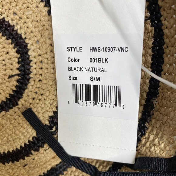 Vince Women’s Striped Woven Straw Bucket Hat - Picture 9 of 9